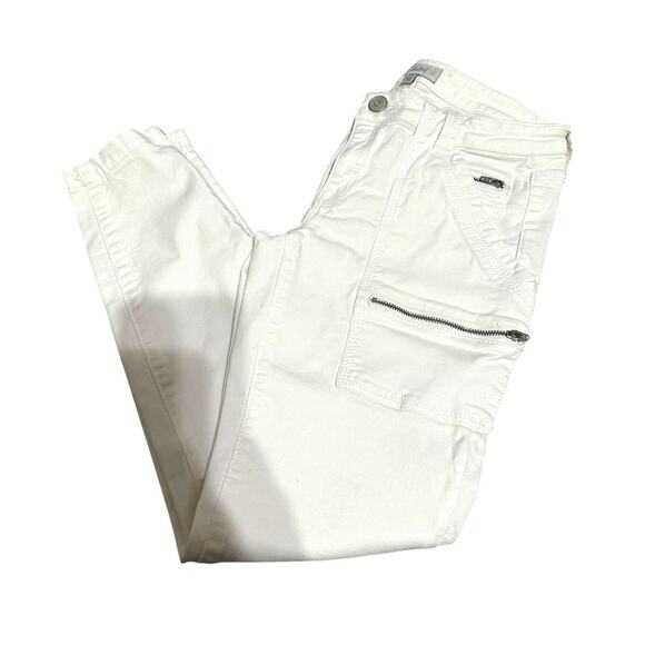 Joie High Rise Park Skinny Pants white size 27 $228 - Picture 1 of 6